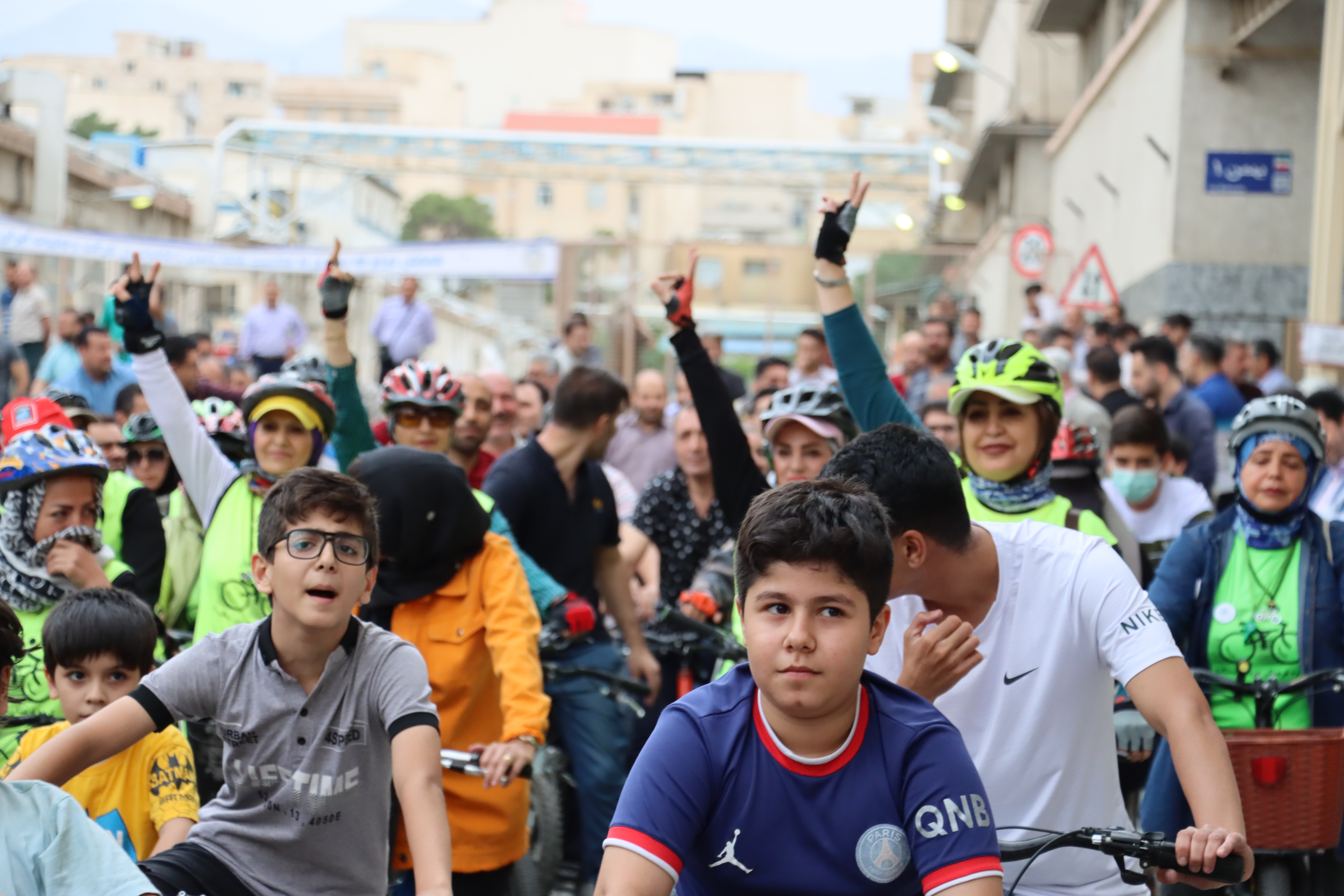 همایش دوچرخه سواری در هفته جهانی بدون دخانیات برگزار شد 