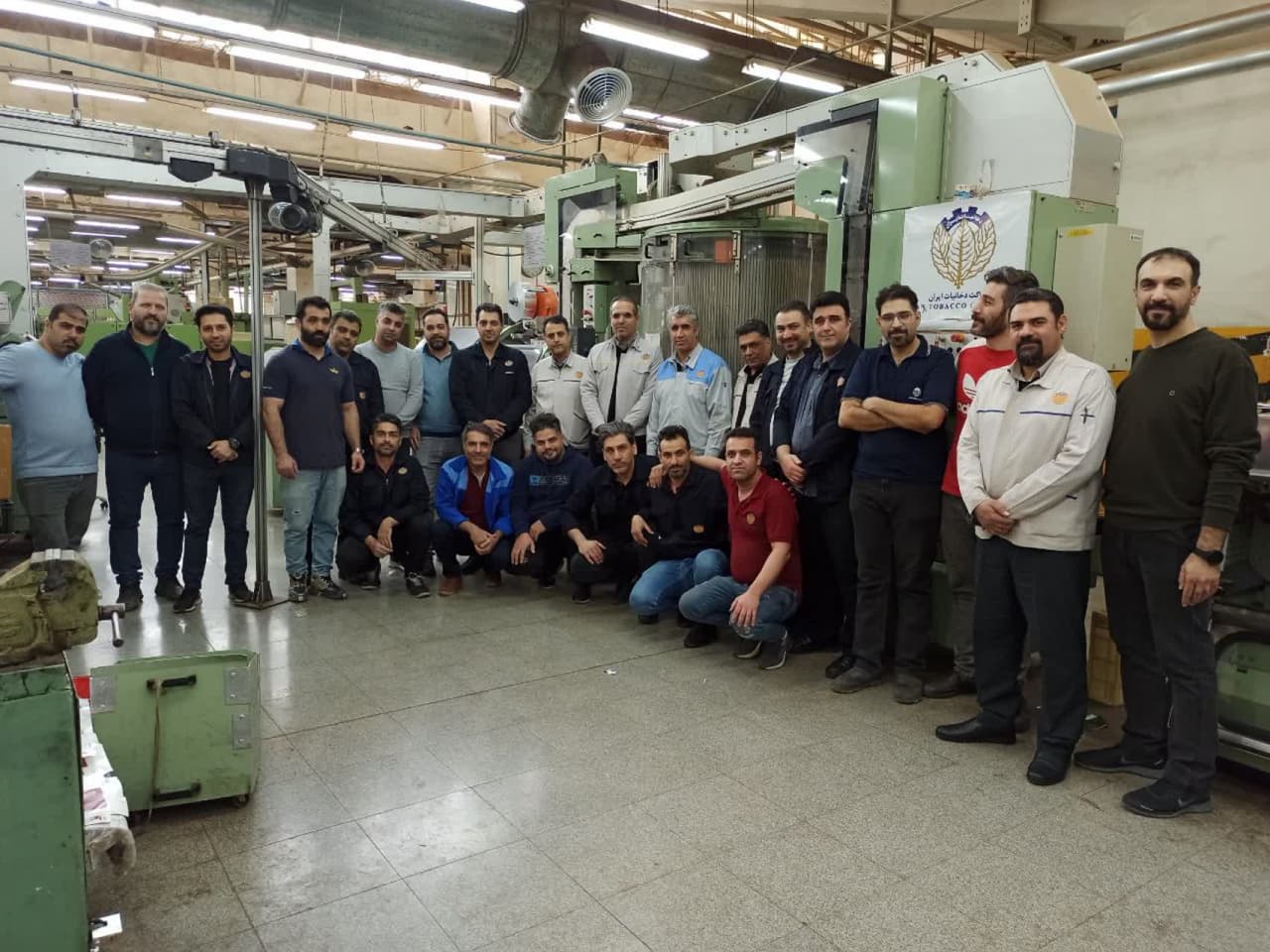 ثبت رکورد جدید تولید در مجتمع دخانیات تهران